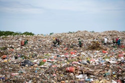 Waste dump sites in Bali