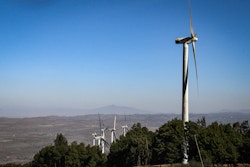 Wind turbines in Ngong Hills, Kenya