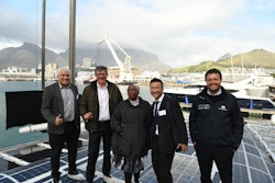 Energy Observer's inauguration event in Cape Town