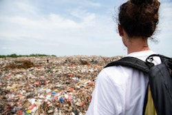 Waste dump sites in Bali