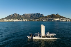 Arrivée d'Energy Observer à Cape Town